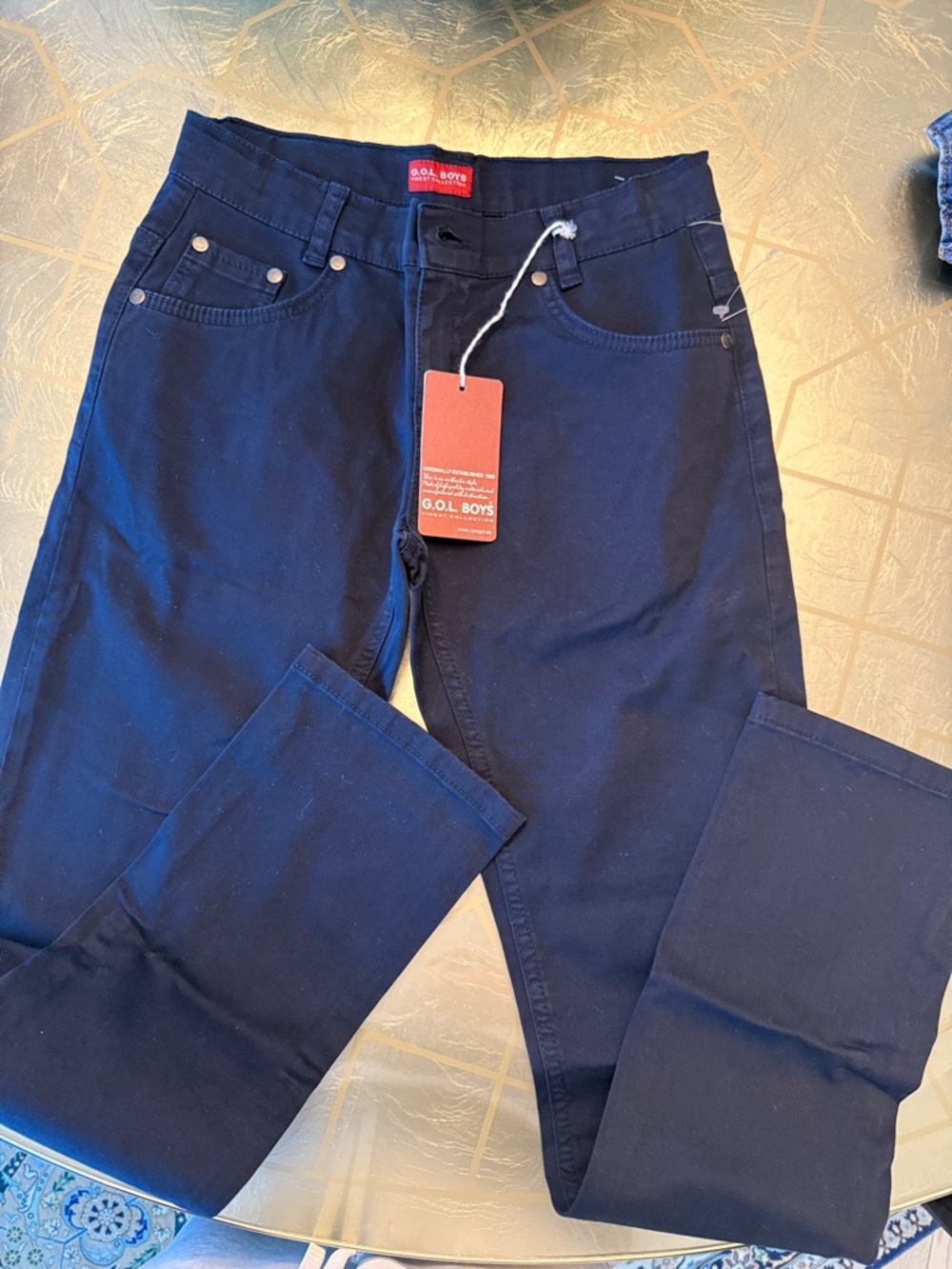 Men's Navy Slim Jeans